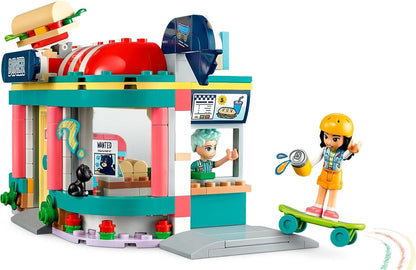 LEGO Friends Heartlake Downtown Diner 41728 Building Toy Set (346 Pieces), Multi Color