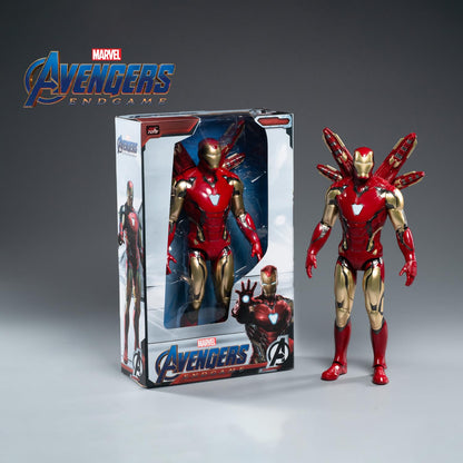 Marvel Iron Man MK85 Armor 14 Inch Superhero Action Figure Toy | Marvel Collectible Figurine Kids & Collectors | Fully Articulated ABS + PV Material | Super Heroes Toy for Kids & Collectors
