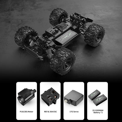 Fenamx MJX Hyper Go 18208 1:18 Scale High-Speed 4WD RC Off-Road Truck