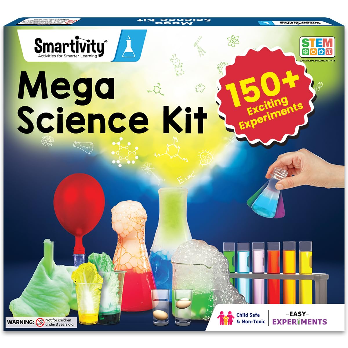 Smartivity Mega Science Kit 150+ Science Experiment Kit for Kids 6 to 14 Years Old | Birthday Gifts for Boys & Girls(PACK OF 6)