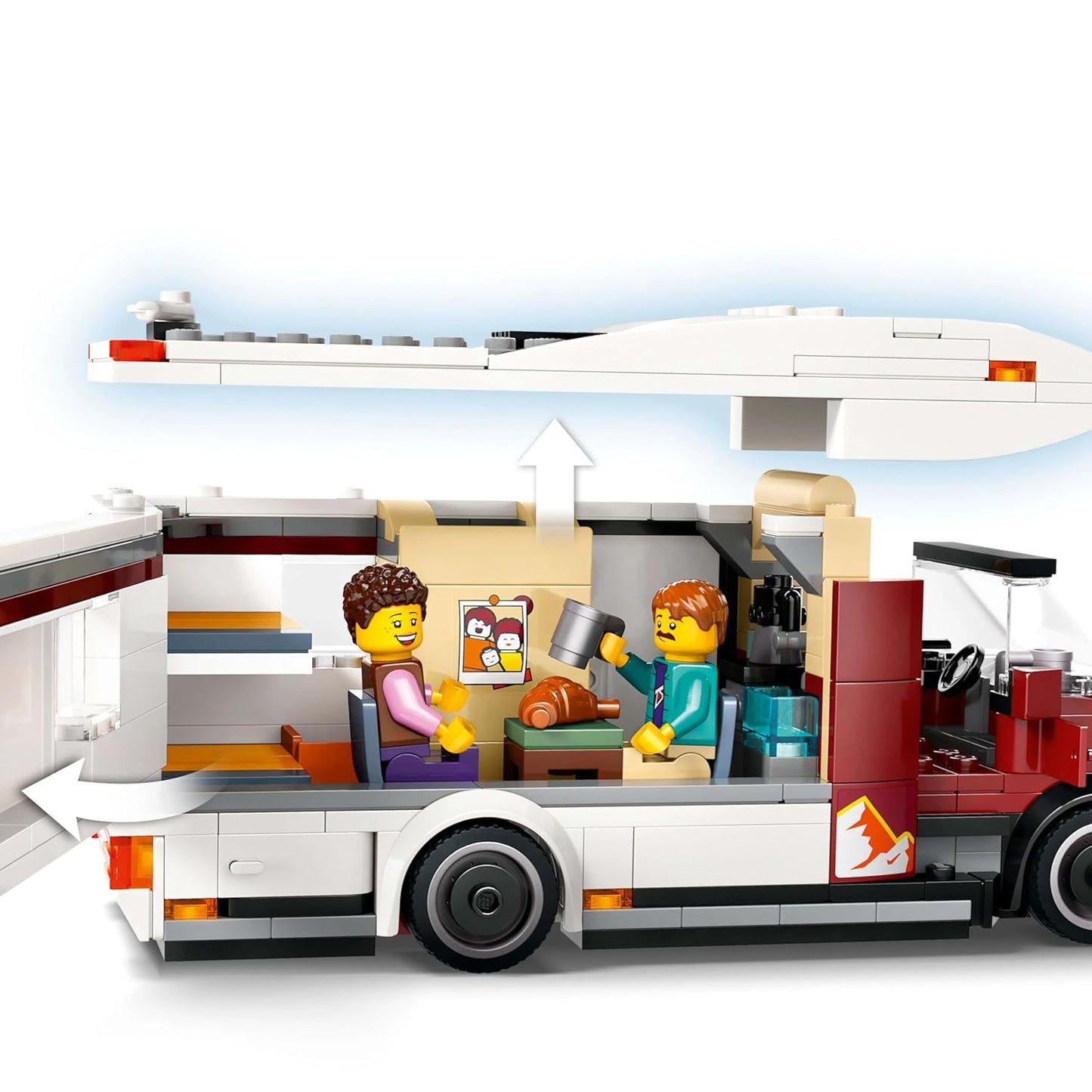 LEGO City Holiday Adventure Camper Van Toy Vehicle Set 60454