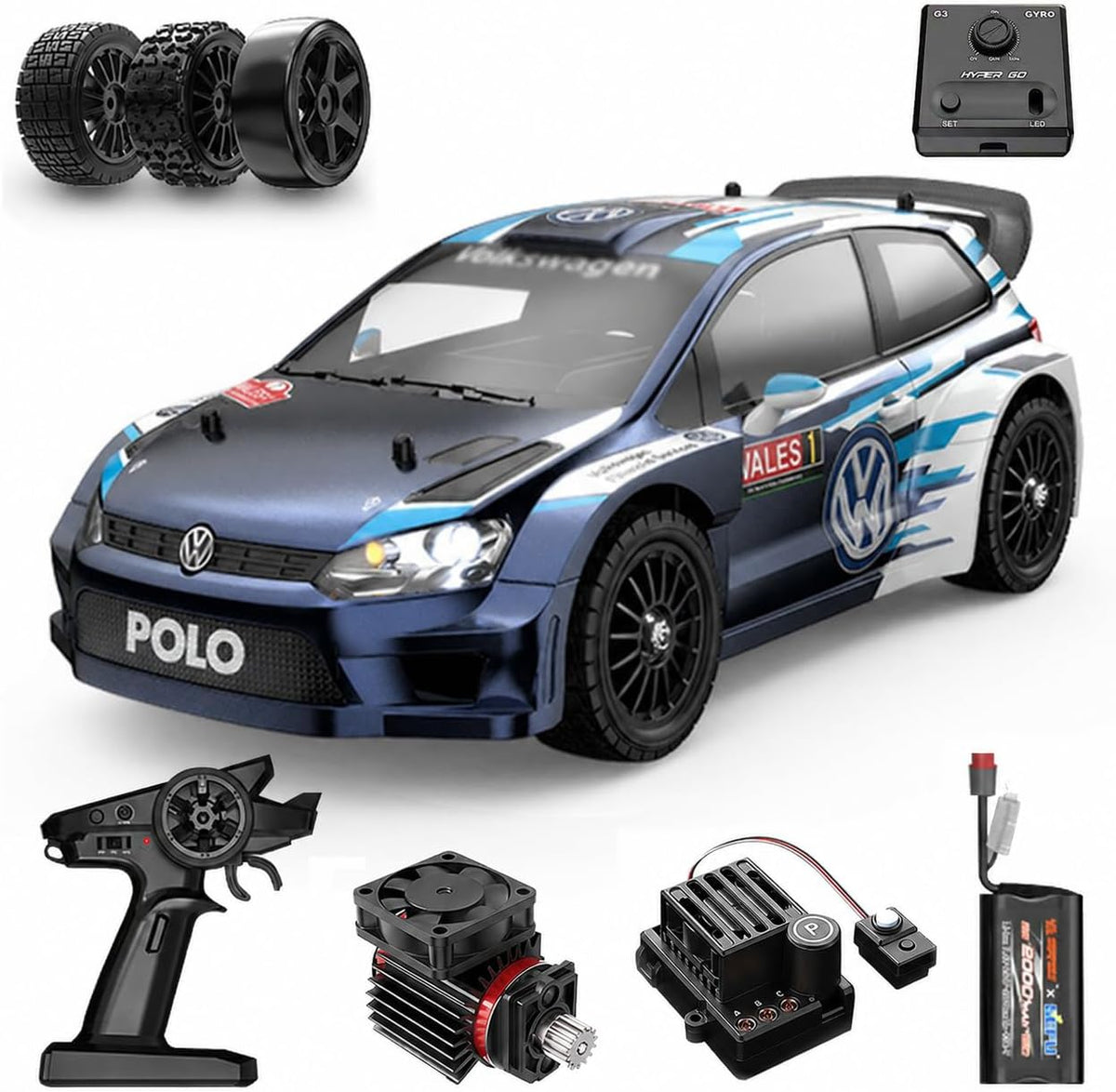 Fenamx MJX Hyper Go 14304 1:14 Scale 4WD Brushless RC Car