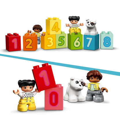 LEGO DUPLO 10954 Number Train Learn to Count Educational Building Set, 23 Pieces, 18+ Months