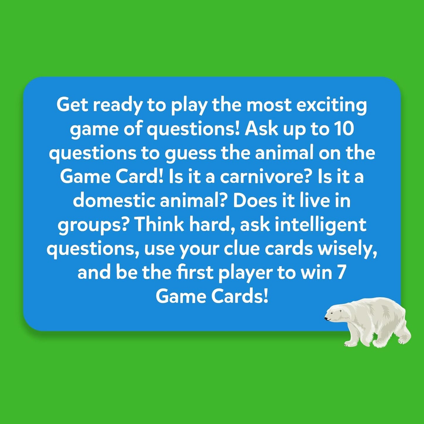Skillmatics Card Game - Guess in 10 Animal Kingdom, Gifts for 6 Year Olds and Up, Quick Game of Smart Questions, Fun Family Game(PACK OF 5)