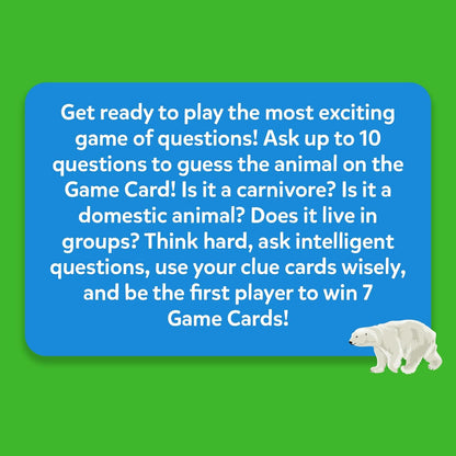 Skillmatics Card Game - Guess in 10 Animal Kingdom, Gifts for 6 Year Olds and Up, Quick Game of Smart Questions, Fun Family Game(PACK OF 5)
