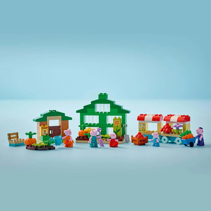 LEGO DUPLO Peppa Pig Grandpa Pig’s Garden and Greenhouse Building Set 10461 Building Blocks Toys