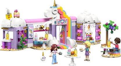 LEGO Friends Unicorn Dream Café Building Set - Pretend Play Unicorn Toy with 3 Minidolls - 42684
