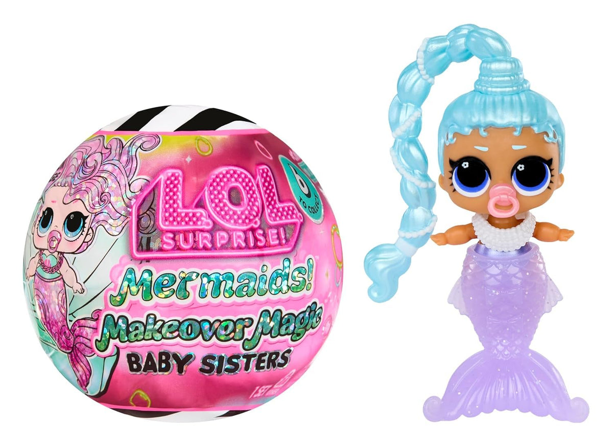SMALL CLAP Rainbocorns Mermaidcorn Kitten Series 7 – Collectible Plush with Mermaid Surprises