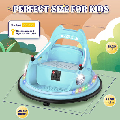 Dash Car 12V Kids Bumper Car