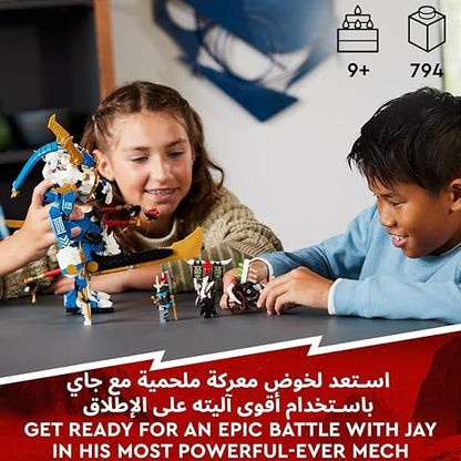 LEGO NINJAGO Jay’s Titan Mech 71785 Building