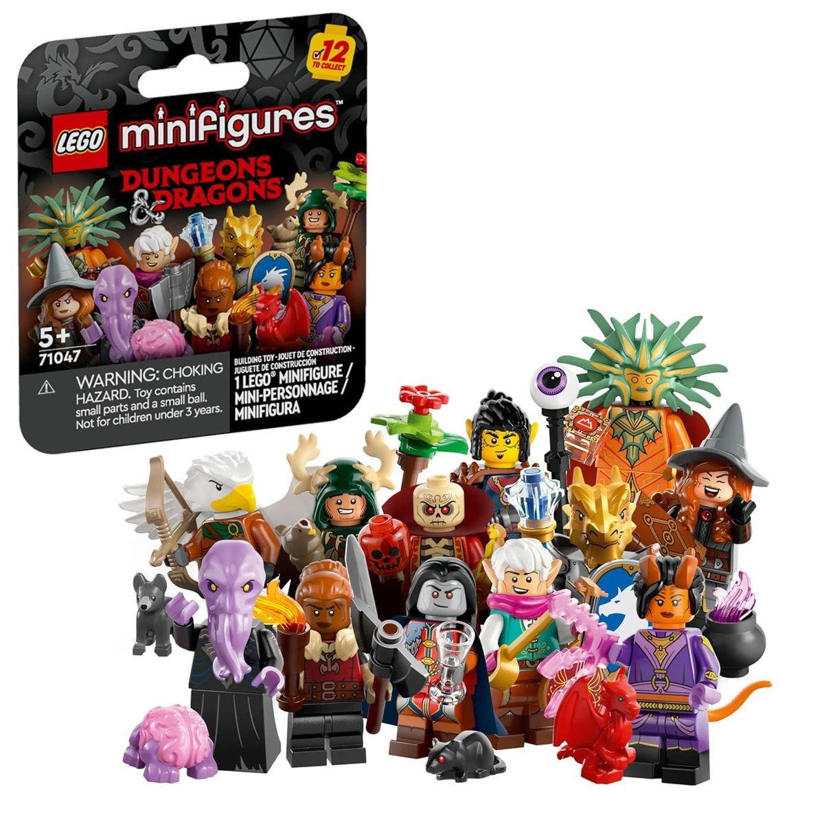 LEGO Minifigures 71047 Dungeons & Dragons Collectible Mystery Figure, Ages 5+