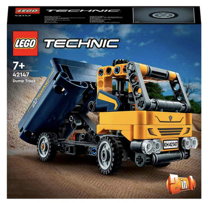 LEGO Technic 42147 Dump Truck Construction Vehicle Building Set, 177 Pieces, 7+