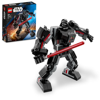 LEGO Star Wars 75368 Darth Vader Mech Building Set, 139 Pieces, 6+