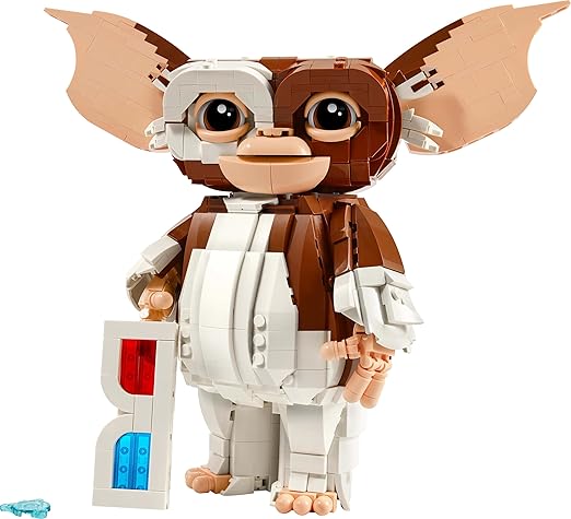 LEGO Ideas Gremlins: Gizmo Posable Figure, Fantasy Gift 21361