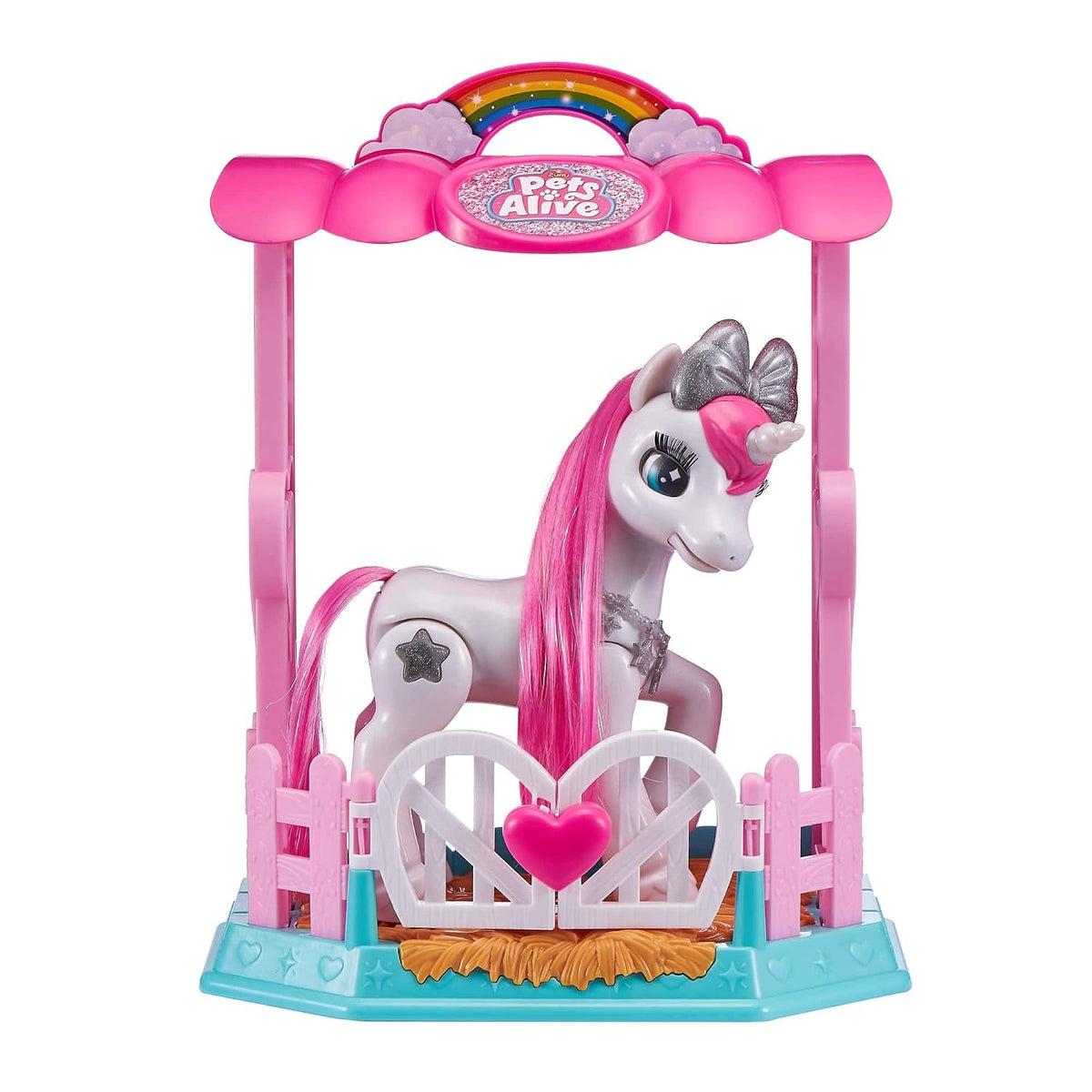 Reliance Life Alive Musical Unicorn Stable Playset for Kids