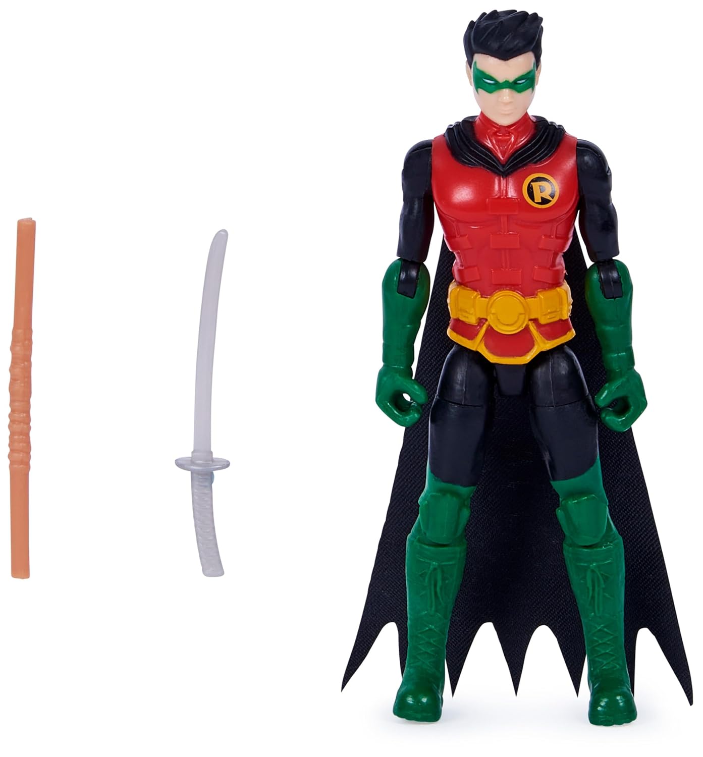 DC Comics, Batman and Robin vs The Joker and King Shark, 10 cm Action Figures