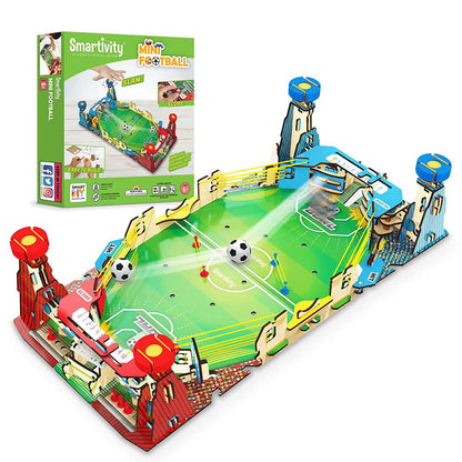 Smartivity DIY Mini Football, Soccer Table Stem Educational Fun Miniature Game Toys For Age 8 To 14, Toy For Boys & Girls 8-10-12-14, Science Toy(PACK OF 6)