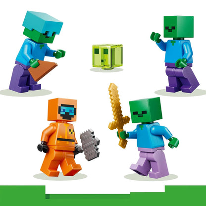 LEGO Minecraft Zombie Dungeon - Pretend Play Building Toy  21587