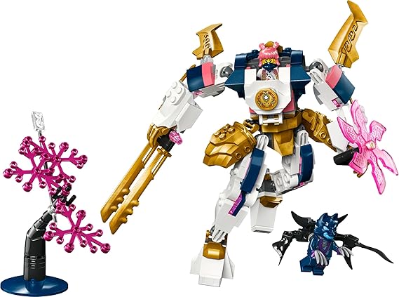 LEGO NINJAGO Sora’s Elemental Tech Mech Adventure Toy Figure 71807