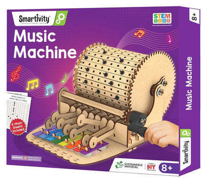 Smartivity DIY Music Machine Toy for Kids 8-9-10-11-12-13-14 Years Old I Create Your own Music with 7 Preset Songs - Jingle Bells, Happy Birthday & More I Christmas, Birthday Gift for Girls & Boys(PACK OF 6)