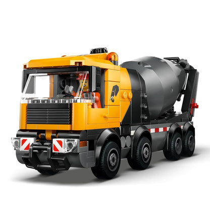 LEGO City Cement Mixer - Big Construction Toy Truck 60478