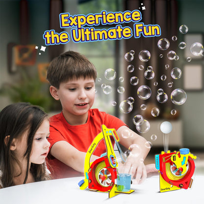 Smartivity 10-in-1 Motor Powered Gadgets Kit for Kids 6-12 Years | Build 10+ Science Projects - Bubble Launcher, Spinning Toy & More | Birthday Gift for 6,7,8,9,10,11,12 Years(PACK OF 6)
