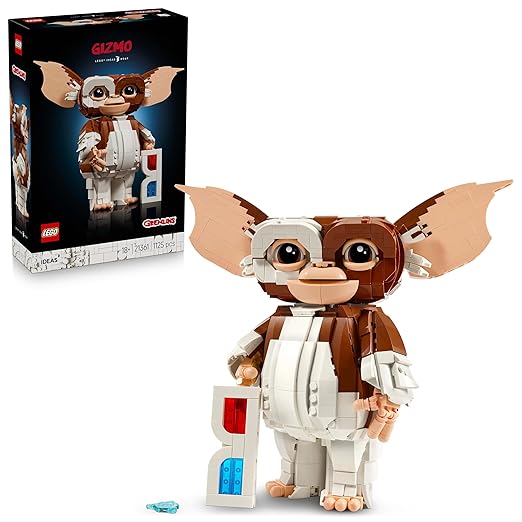 LEGO Ideas Gremlins: Gizmo Posable Figure, Fantasy Gift 21361