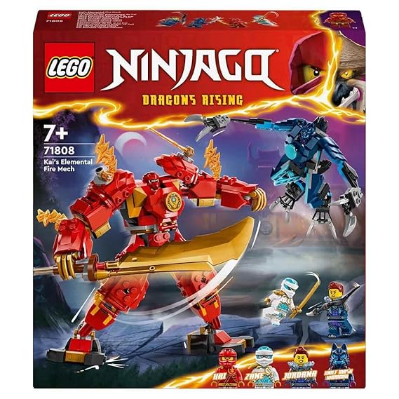LEGO NINJAGO Kai’s Elemental Fire Mech 71808