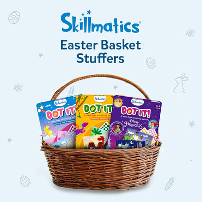 Skillmatics Paper Dot It Sticker Art Activity - Dinosaurs, Mess-Free Fun for Kids, 500+ Stickers, Craft Kits, DIY Activity, Travel Toys, Gifts for Boys & Girls Ages 3, 4, 5, 6, 7, Multicolour(PACK OF 5)