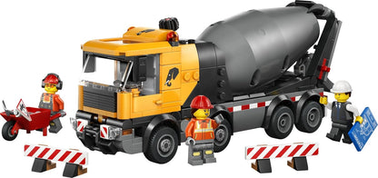 LEGO City Cement Mixer - Big Construction Toy Truck 60478