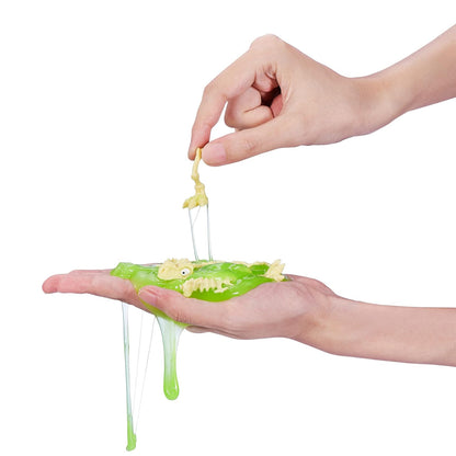 Smashers Dino Island Nano Egg by ZURU with 6 Hidden Surprises, Mini and Dinosaur Toy, Prehistoric Discovery Slime More, Age 3+ Color May Vary