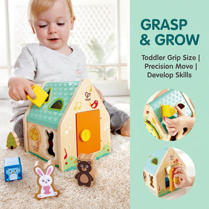 Hape Critter House Shape Sorter