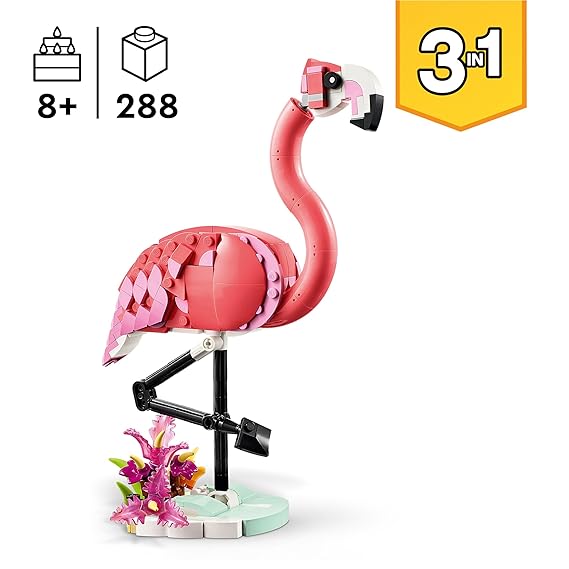 LEGO Creator 3in1 Wild Animals: Pink Flamingo Animal 31170