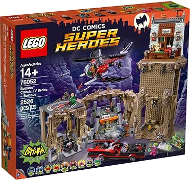 LEGO Batman 76052 Classic TV Series Batcave Building Set