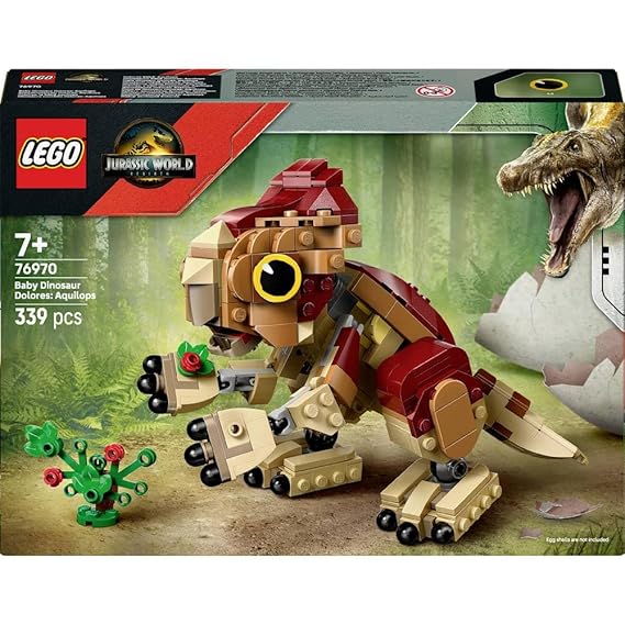 LEGO Jurassic World Baby Dinosaur Dolores: Aquilops Toy Set 76970