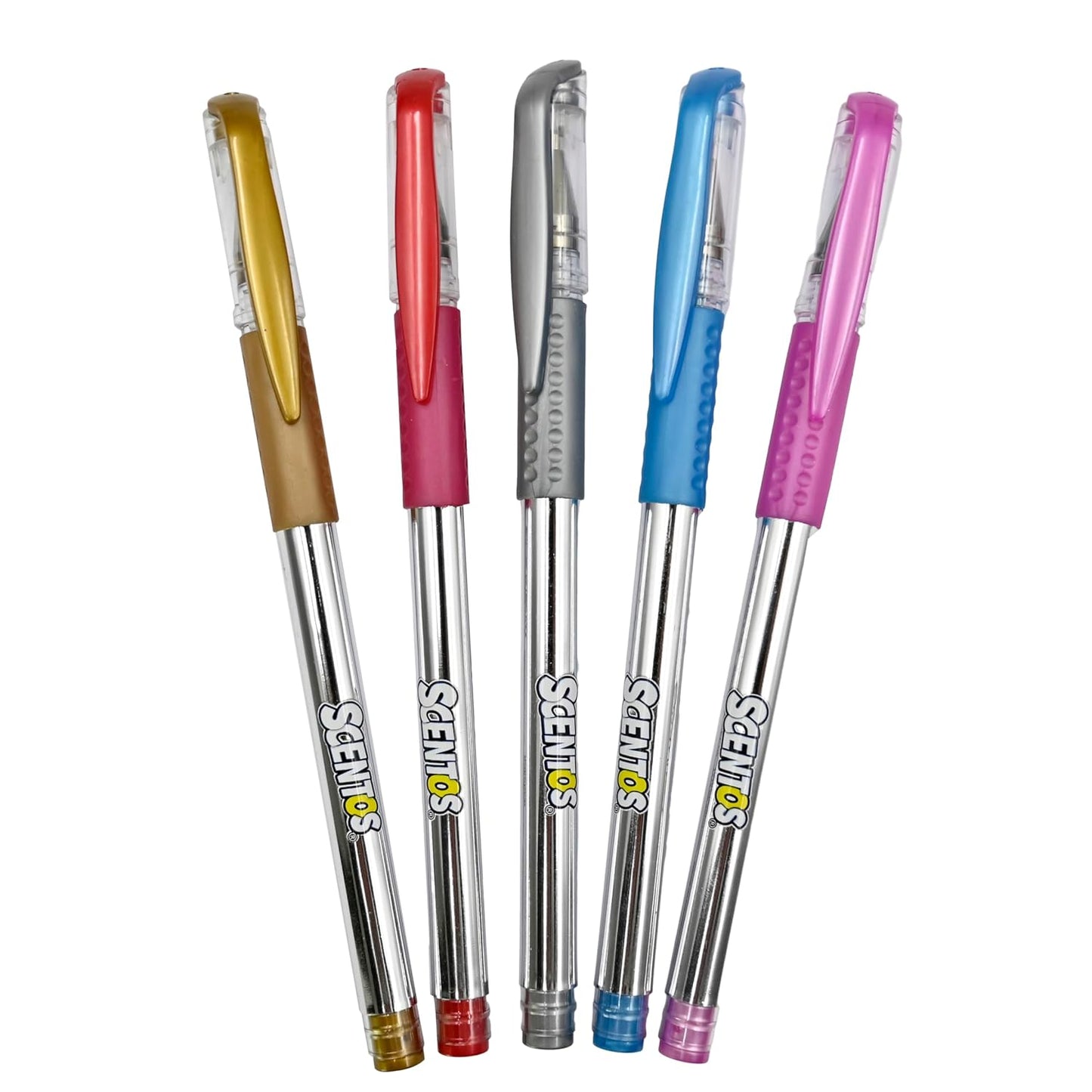 Scentos Scented Metallic Gel Pens (PACK OF 12)