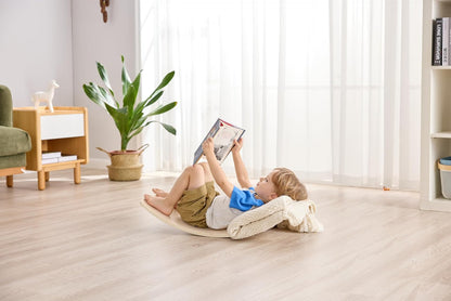 Hape 2 in 1 Rocking Horse, Rocking Horse and Balance Board, Ages 12 Months and Up