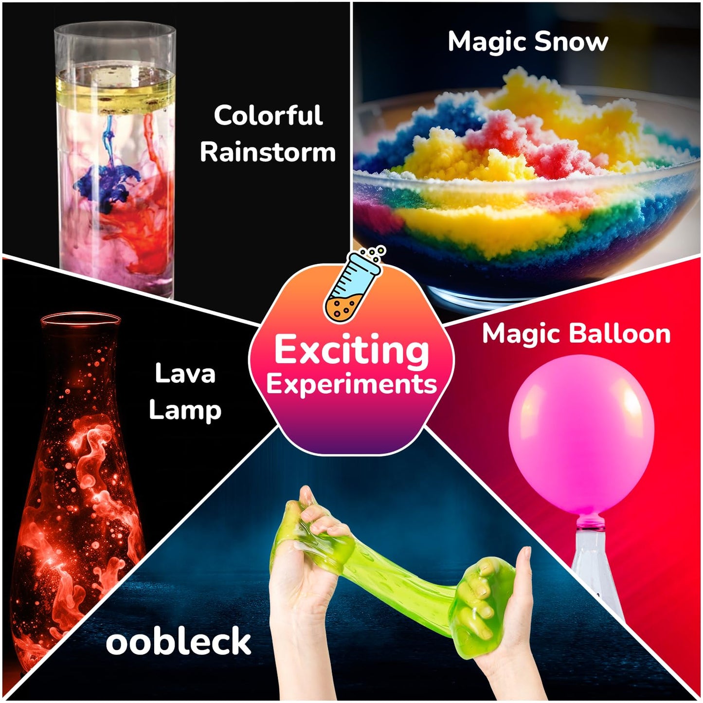Smartivity My First Science Experiment Kit for Kids 6-8-10-12-14 Years I 50+ Amazing Science Experiments | Birthday Gift for Boys & Girls | Educational Toy for Kids 6,7,8,9,10,11,12 Years Old(PACK OF 6)