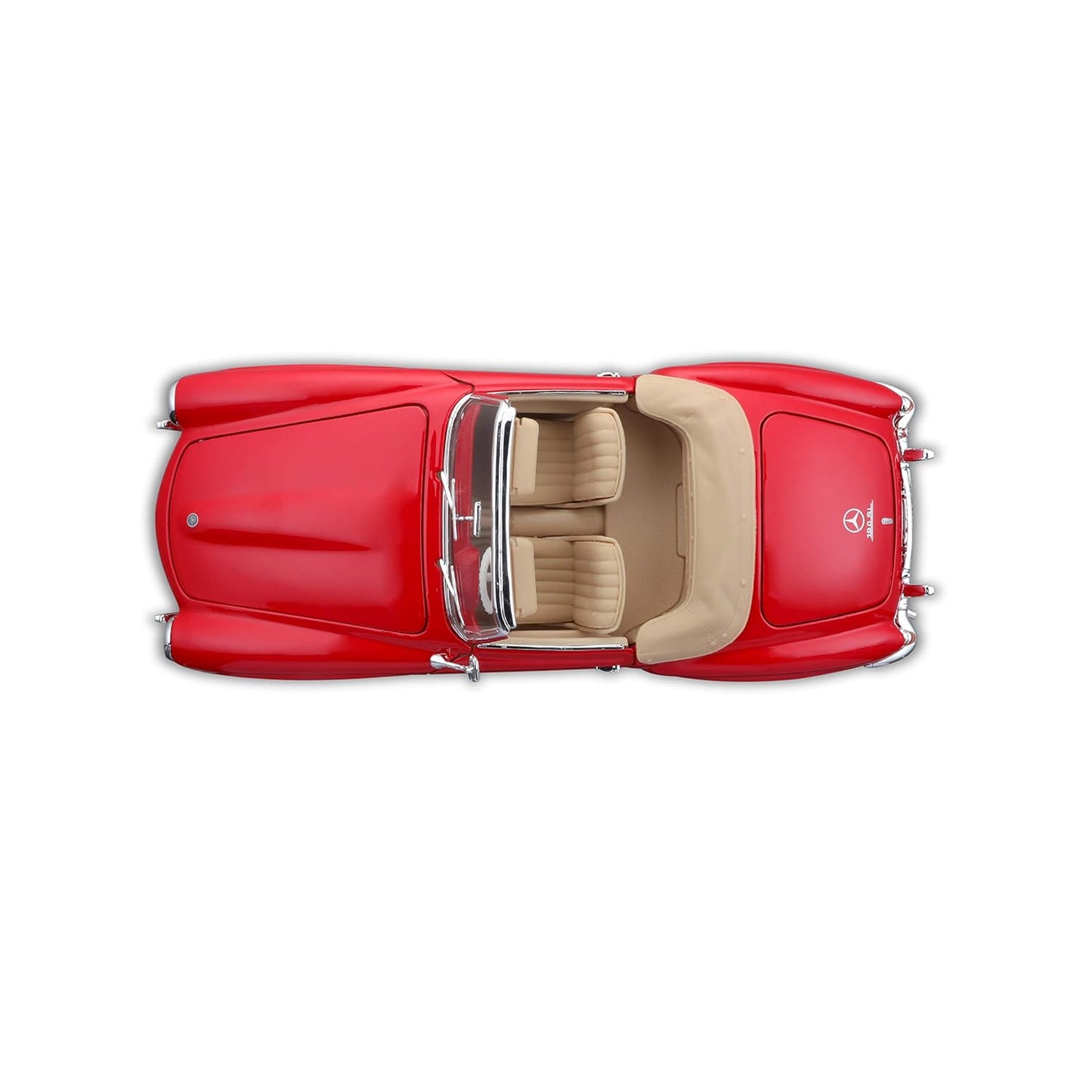 Maisto 1/18 1955 Mercedes-Benz 190SL Diecast Vehicle Red