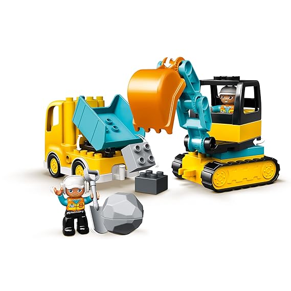 Lego DUPLO Construction Truck & Tracked Excavator 10931