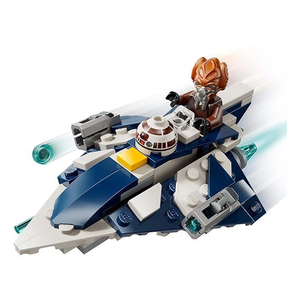 LEGO Star Wars Plo Koon’s Jedi Starfighter Microfighter Building Toy 75400
