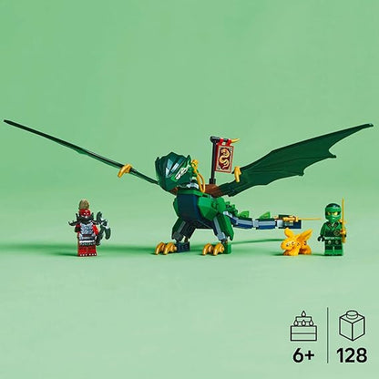 LEGO NINJAGO Lloyd’s Green Forest Dragon Toy 71829