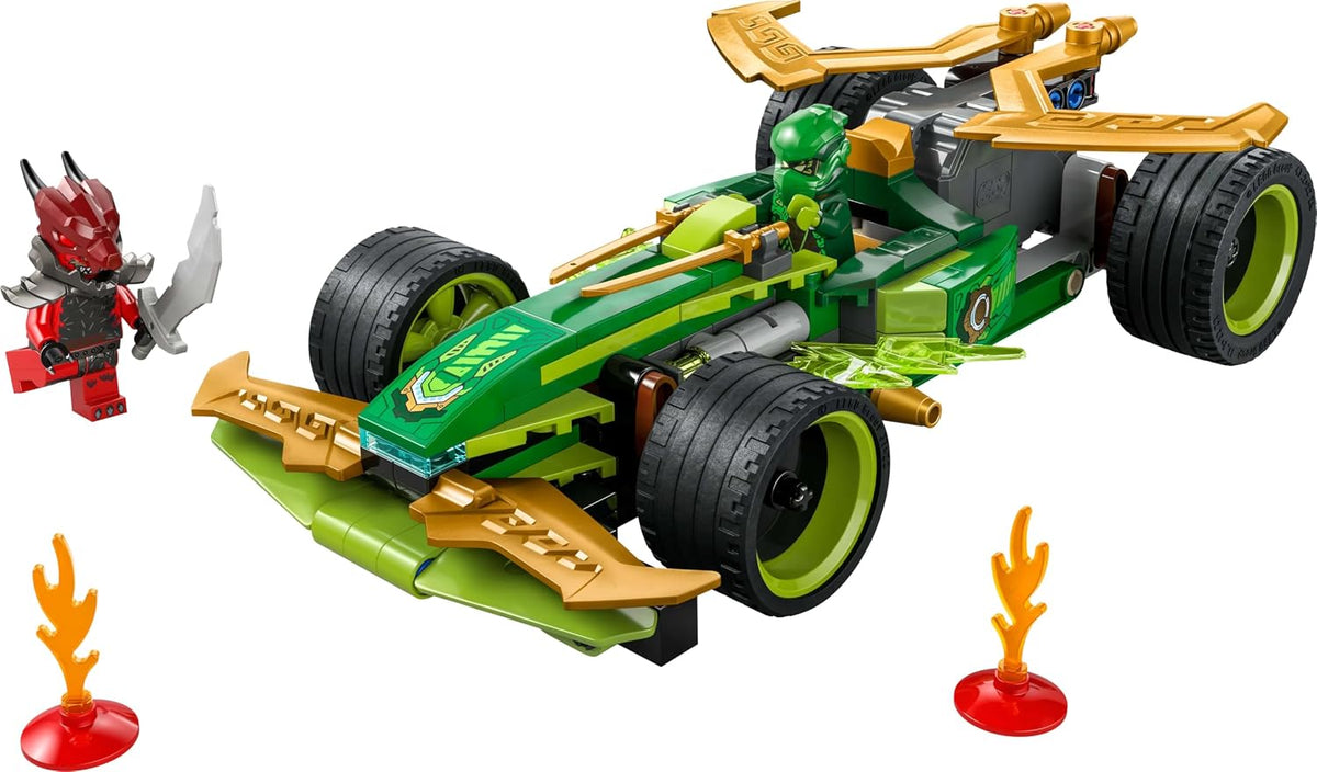 LEGO NINJAGO 71828 Lloyd’s Pull-Back Race Car Building Set, 181 Pieces, 7+