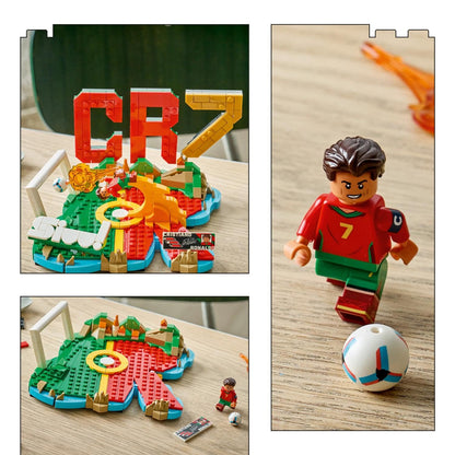 LEGO Editions 43012 Cristiano Ronaldo Football Highlights Display Building Set, 490 Pieces, 10+