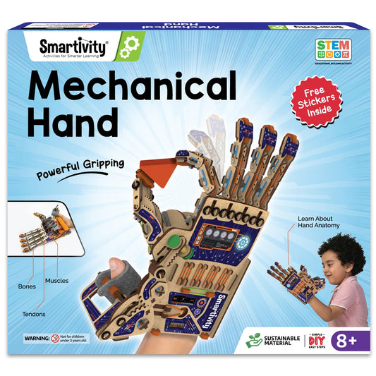 Smartivity Robotic Mechanical Hand Toy for Kids 8-10-12-14 Years Old(PACK OF 6)