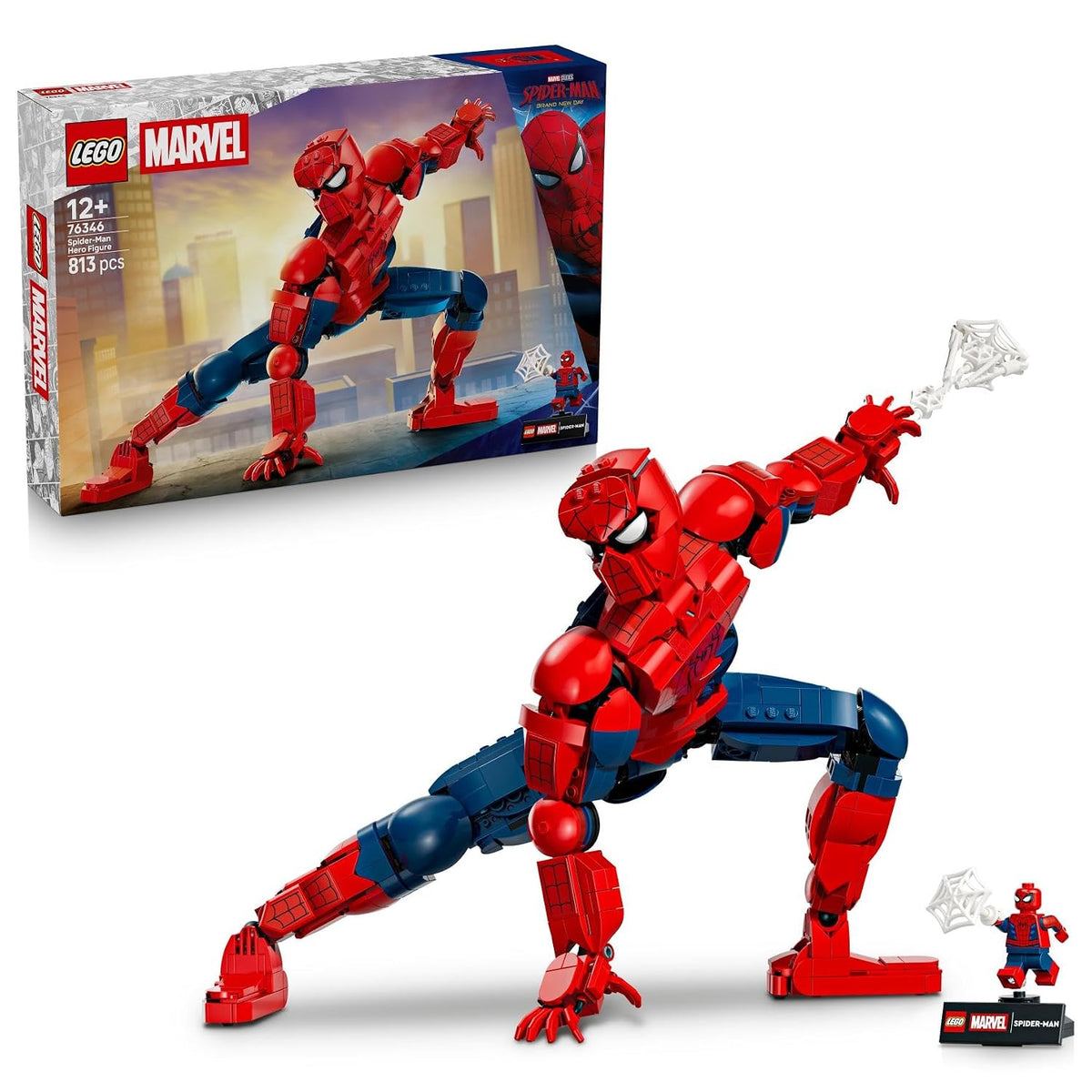 LEGO Marvel 76346 Spider-Man vs. Mysterio Building Set