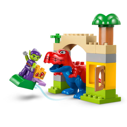 LEGO DUPLO Marvel 10463 Dinosaur Spidey-Rex vs. Green Goblin Super Hero Playset, 25 Pieces, 2+
