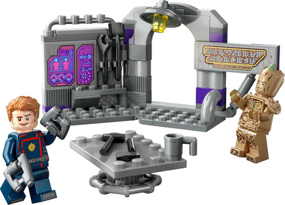 LEGO Marvel 76253 Guardians of the Galaxy Headquarters Building Set, 67 Pieces, 7+