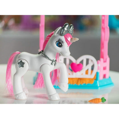 Reliance Life Alive Musical Unicorn Stable Playset for Kids