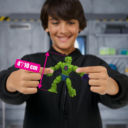 MRBEAST LAB Hybrids Mega Pack, Reveal Different Hybrid Parts to Create 5 Mix & Match Action Figures, Including a Mega Torso Panther Experiment to Revea